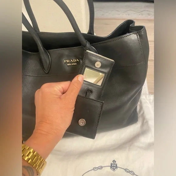 Calf Skin Prada Tote - Picture 2 of 6